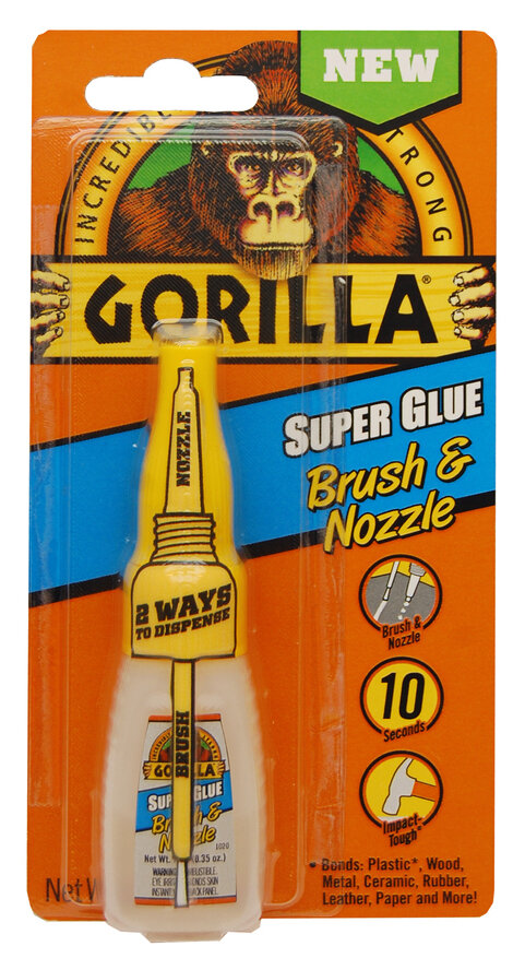 GORILLA SUPERGLUE BRUSH&NOZZLE - burkes_Hardware