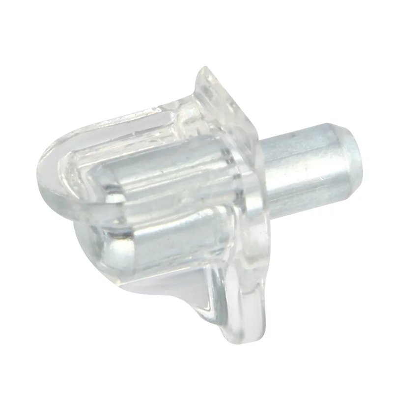 (X8) Clear Push In Shelf Supports - Burkes of Rathnew
