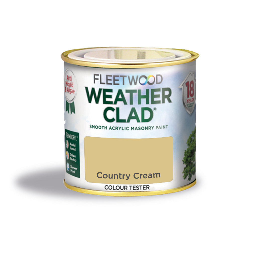 FLEETWOOD WEATHERCLAD COUNTRY CREAM 250ML - burkes_Hardware