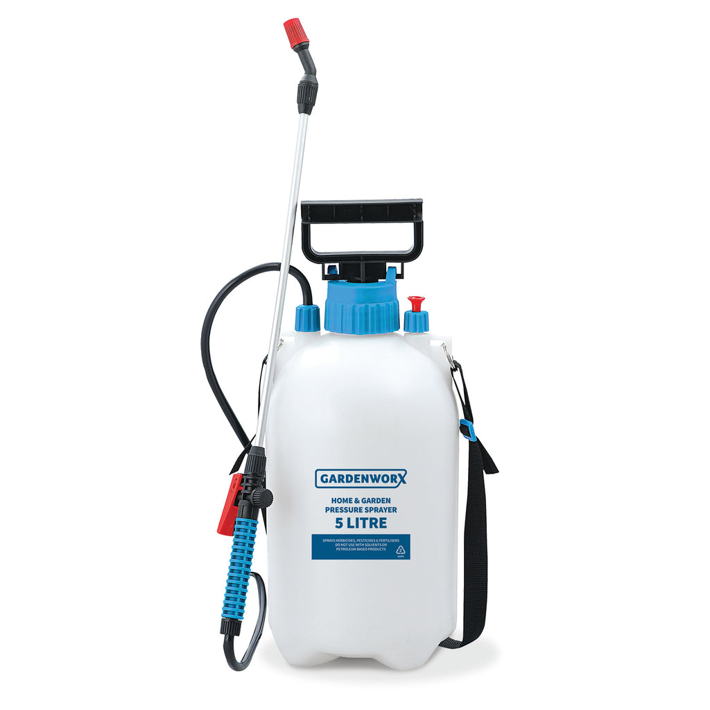 GardenWorx Pressure Sprayer 5Lt - burkes_Hardware