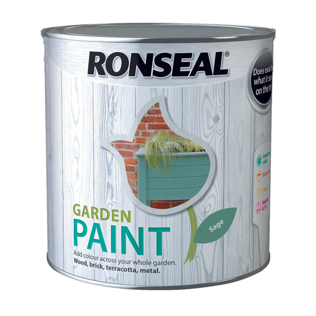 Ronseal Garden Paint 2.5L Sage - burkes_Hardware