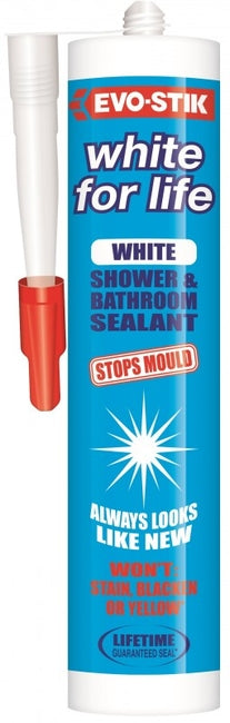 White For Life Silicone Sealant - burkes_Hardware