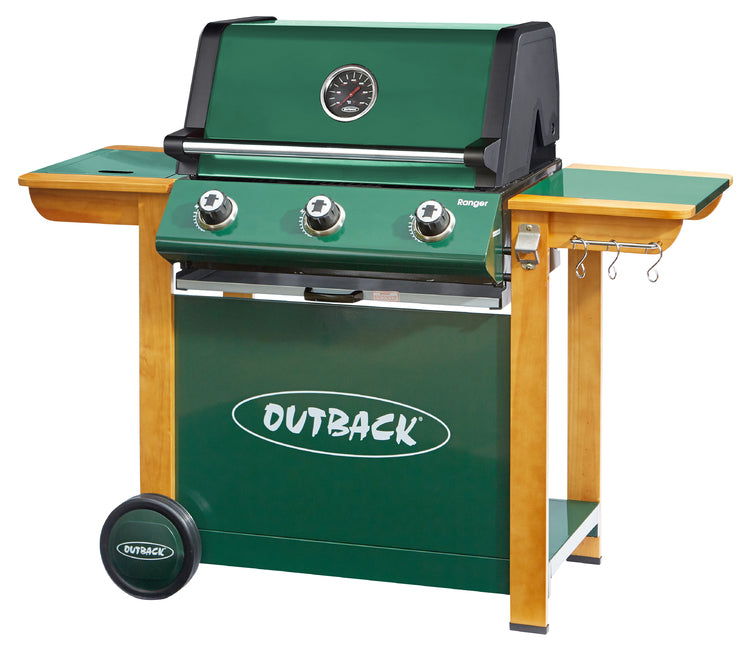 Outback Ranger 3 Burner Gas Barbecue - burkes_Hardware