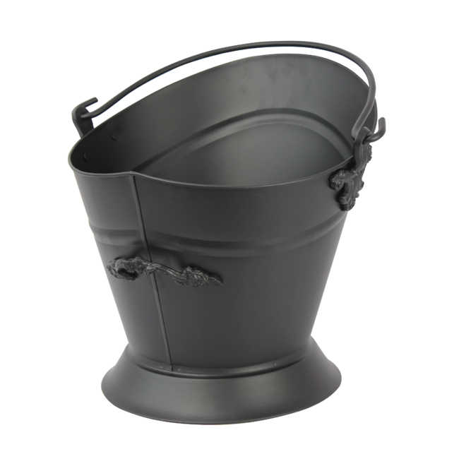 Victorian Heavy Duty Blk Large Waterloo Bucket - burkes_Hardware