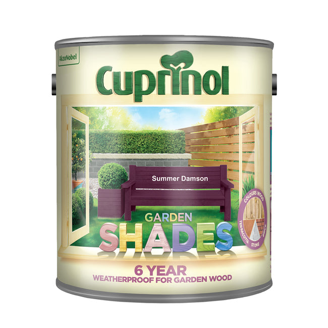 Cuprinol Garden Shades Summer Damson 2.5L - burkes_Hardware