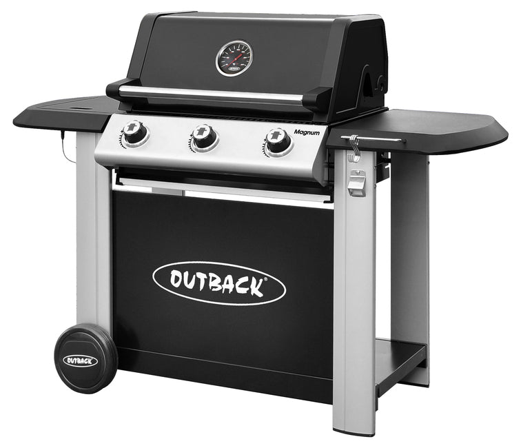 Outback Magnum 3 Burner Gas Barbecue - burkes_Hardware