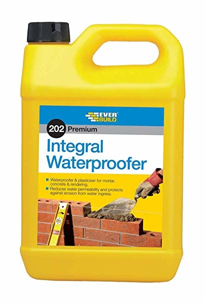 Everbuild Integral 5Ltr Liquid Waterproofer - burkes_Hardware